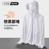 Ropa de Protección Solar Chaqueta Delgada Transpirable de Seda de Hielo para Hombre Verano Nueva Protección Ultravioleta Exterior Pesca Pareja Ropa de Protección Solar