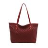 Bolso de Gran Capacidad Bolso de Mujer 2025 Nuevo Simple Casual Commuter Bolso Tote Bolso de Hombro de Moda Bolso de Mano