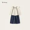 Bangxuan Ropa Infantil Estilo Coreano Conjunto de Verano Top sin Mangas y Pantalones de Pierna Ancha Conjunto de Dos Piezas para Niñas