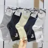 Nuevo Estilo Otoño e Invierno para Mujer: Calcetines holgados estilo Old Money, Calcetines altos, Calcetines holgados de encaje de color liso, Calcetines con separación de dedos para mujer