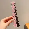 Accesorios para el cabello de velcro de dibujos animados dulces y lindos para mujer, de alta calidad y elegantes para el uso diario, nuevo diseño floral 2026, pegatinas para flequillo de niños