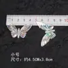 Diadema de novia DIY material estilo coreano corona diadema acrílico transparente color AB mariposa accesorios de corona para vestido