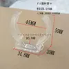 Clip para Tubo Fluorescente T4/T5/T6/T7/T8/T10/T12/T16 Hebilla de Plástico Transparente Clip de Fijación para Tubo Redondo