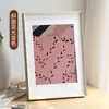 Moldura de Foto de Liga de Alumínio Pendurada na Parede Moldura de Foto Simples Moldura para Bordado Cruzado Puzzle Moldura Personalizada Montagem de Cartaz Moldura de Metal A3