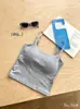 Camisola Feminina Estilo Desejo Puro com Design Doce e Picante, Efeito Emagrecedor Plissado, Bojos Embutidos, Adequada para Usar em Camadas ou Sozinha, Lindo Design nas Costas