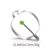 Omeleteira de aço inoxidável espessa antiaderente molde para ovo pochê DIY omelete panqueca maker forma de bolo forma de chocolate
