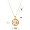 Colar para Mulheres Moda de Nicho Novo Design Pingente Celebridade da Internet Flor de Bauhinia Giratória Zircônia Aço Titânio