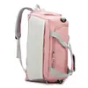 Bolsa de Viaje de Gran Capacidad para Mujer Mochila Ligera para Viajes Cortos Separación de Seco y Húmedo Bolsa de Gimnasio Bolsa de Equipaje Portátil Mochila