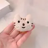 Lindo clip de pelo de felpa tridimensional de dibujos animados, clip para flequillo de pelo roto de niña, otoño e invierno, clip para el pelo de muñeca de felpa Sanrio, accesorios para el cabello