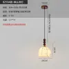 Novo Lustre Retrô para Sala de Jantar Três Lâmpadas Prato Redondo Quarto Tecido Corredor Hall de Entrada Estudo Sinta Lustre de Cabeça Única