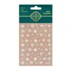 Redanco5D Repujado Popular Pegatina para Uñas Shell Light Copo de Nieve Navideño Pegatina Estéreo para Uñas Dr1341