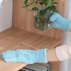 Luvas Domésticas de Microfibra Espessas Forte Absorção de Água Secagem Rápida Remoção de Poeira Limpeza Lavagem de Carro Luvas Azuis