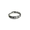 Anillo Versátil de Personalidad Plateado Galvanizado de Plata S999 de Alta Calidad para Mujer, Joyería de Anillo de Corona con Diamante de Seis Garras de Lujo Ligero