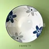 Série de louças domésticas com cor de esmalte cerâmico preferida, tigela balde doméstico de 8 polegadas para atacado