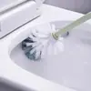 Cepillo para Inodoro con Mango Largo, Sin Rincones Muertos, Modelo Nuevo, Cepillo Especial para Inodoro para Uso Doméstico, Cepillo para Inodoro de Baño Montado en la Pared