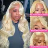 Peluca de Venta Caliente en AliExpress Cobertura Completa de Cabeza para Mujer Encaje Frontal Cabello Largo Rizado Dorado Claro Onda Grande Peluca de Encaje Cobertura de Cabeza