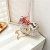 2021 Nueva Bolsa para Niños Bolsa Cruzada Moda Princesa Bebé Versión Coreana Mini Niñas Pequeña Bolsa de Cadena Fragancia Moderna