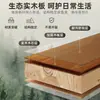 Mesa Console de Entrada Estilo Meio do Século em Madeira Maciça, Mesa Decorativa de Parede para Corredor, Mesa Longa de Frente para a Porta, Mesa de Escritório para Uso Doméstico