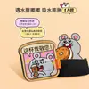 Meiji e Rat Co-Branded Everbab Aibella Marshmallow Puff para Base Compacta Pó Solto Base Líquida Puff Especial