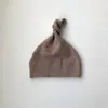 Conjunto de Macacão para Bebê Estilo Primavera e Outono, Calça de Cintura Alta Protege Barriga, Macacão Triângulo de Manga Longa para Bebê, Conjunto de Três Peças com Calça Longa