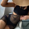 Bikini de tres piezas de color sólido de comercio exterior 2022, traje de baño de AliExpress, traje de baño de mujer en stock, 119