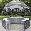 Tienda de Promoción Publicitaria Exterior Feiman 3*3m Cúpula Redonda Hexagonal Portátil Exposición Color Personalizado