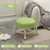 Taburete Pequeño del Fabricante con Ruedas, Taburete Bajo con Ruedas Giratorias, Silla Móvil con Ruedas, Taburete Deslizante, Taburete Bajo