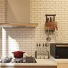 Adesivos à Prova de Óleo para Cozinha, Resistentes a Altas Temperaturas, à Prova d'Água, Autoadesivos Papel de Parede para Fogão, Coifa, Armário, Azulejos de Parede, Adesivos de Parede, Mesa