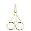 Tijeras de Belleza Acero Inoxidable Tijeras Retro de Grulla Tijeras de Grulla para Belleza Maquillaje Tijeras para Cejas Recorte de Cejas Tijeras para Bolsita de Té Metal Negro Tijeras Pequeñas