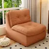 Sofá Caliente Perezoso Mismo Estilo que se Puede Recostar y Dormir en Tatami, Silla Sofá Pequeña Individual para el Hogar para Descanso en Balcón