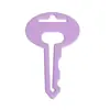 Aleación Colorido Calado Colgante de Llave Cadena para Teléfono Móvil Llavero Colgante DIY Bolsas Joyería Accesorios Mayoreo
