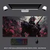 Mouse Pad Gundam Extra Grande Mecha Jogo Especial Tapete para Teclado Animação Bidimensional Escritório Mouse Pad para Computador