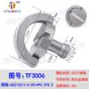 Tornillos de Cámara de 1/4 Acero Inoxidable Placa de Liberación Rápida Cordón Anillo de Apriete Manual Cuarto Tornillos de Liberación Rápida Tamaños Completos
