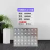 Gabinete Espesado de Acero Inoxidable, Gabinete Médico, Gabinete Multicompartimento, Mesa Dispensadora para Uso en Clínica y Hogar, Gabinete con Cajones Múltiples