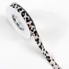 Cinta de transferencia de calor con estampado de leopardo de doble cara de 1-4 cm, lazo de bricolaje, accesorio para el cabello, cinta para envolver cajas de regalo, fabricante, en stock, al por mayor