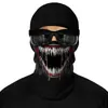 Máscara de Montar para Motocicleta al Aire Libre Cubierta Facial 3D Sudadera Deportiva Sombrero a Prueba de Polvo y Frío Forro de Casco Resistente al Viento