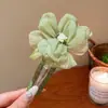 Elegante Pinza para el Cabello para Mujer, Pinza Retorcida de Alta Gama para la Parte Posterior de la Cabeza, Pasador Floral, Accesorio para el Cabello, Pinza de Pato, Pasador