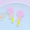 Acessórios Transparentes de Maçã Kt DIY Artesanal Capa para Celular Material de Cola de Creme Joias Patch de Desenho Animado Flor para Sapato Acessórios