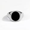 Anillo Ovalado Celebridad de Internet Europea y Americana Ins Tendencia Personalidad Elegante Hombres Punk Baile Hip-Hop Índice Final del Dedo Anillo