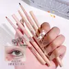 HISYI Color Eyeliner Pegamento Inteligente Pluma Cabeza Fina Impermeable Fijación de Maquillaje Difícil de Derretir Estudiantes Iluminar Párpado Inferior Pluma Maquillaje
