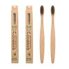 Escova de Dentes de Bambu com Cabo de Madeira Aishukou Bambu Carvão de Bambu Fabricante Atacado