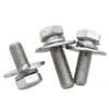 Acero Inoxidable 304 Hexagonal Externo Almohadilla Plana Ampliada Tornillos de Tres Combinaciones Gb9074.17 Juego de Tornillos con Arandela Grande M4M5M6