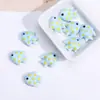 2026 Cerâmica Colorida Manchadinha Peixe Tropical Contas Soltas Artesanal DIY Pulseira Colar Acessórios de Joia Materiais