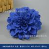Flor Azul Flor Artificial Flor de Seda Pasador Flor Tocado Material Corona Pulsera Accesorio de Flor Hecho a Mano DIY Decoración de Cabeza con Flores