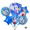 Nuevo globo de aluminio de caricatura de Sonic the Hedgehog fiesta de cumpleaños sonido Chico Modelado traje infantil al por mayor