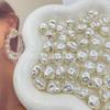 Perlas artificiales barrocas acrílicas de color brillante, cuentas sueltas de formas especiales, accesorios hechos a mano, material de bricolaje