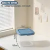 Frasco de almacenamiento transparente BNBST con tapa para sala de té, almacenamiento de tazas de café, frasco de almacenamiento para clasificar y organizar artículos domésticos varios