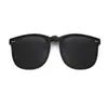 2025 nuevas gafas de sol plegables con clip polarizadas para miopía, unisex, se pueden sujetar SSS27