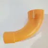 Accesorios para Tubería PPR Codo Rosca Interna Amarillo-Naranja Tes de Rosca Interna Puente de Válvula de Tes de Arco Grande Directo