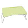 Mesa para Laptop en la Cama, Escritorio Plegable Perezoso con Ranura para Tarjeta, Escritorio de Estudio, Escritorio de Oficina, Escritorio para Uso en Casa